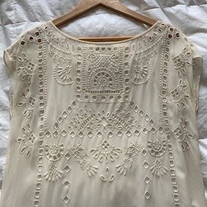 Club Monaco Lucie eyelet dress